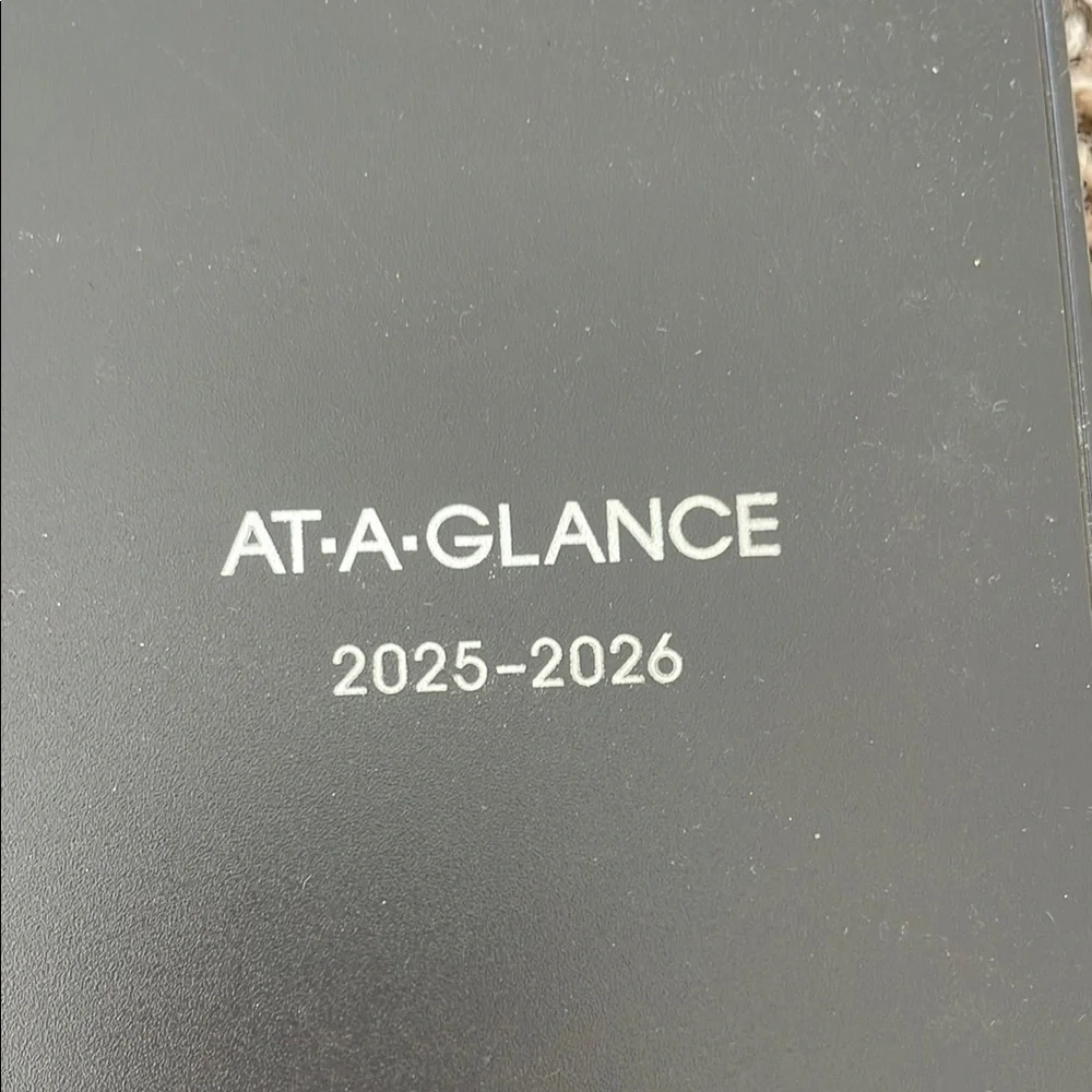 At-A-Glance Gray Academic Calander Office Planner